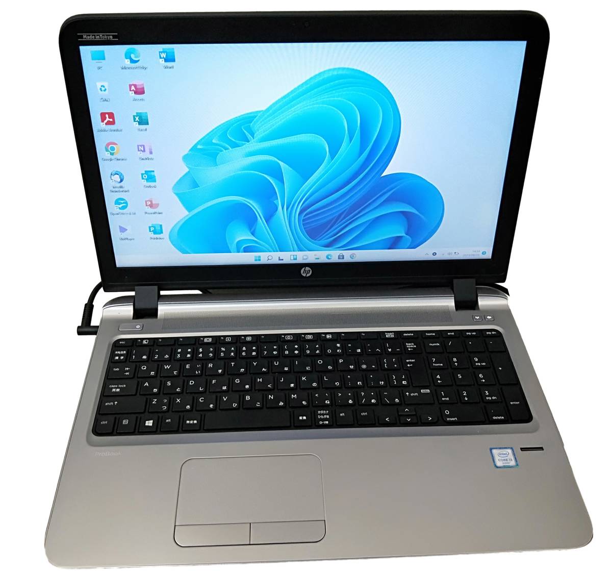 ★【驚速小型 HP Pro Book 450 G3 i3-6100U 2.3GHz x4+8GB+SSD128GB+HDD320GB 15.6インチノートPC】Win11/Office2021/WEBカメラ■D090940