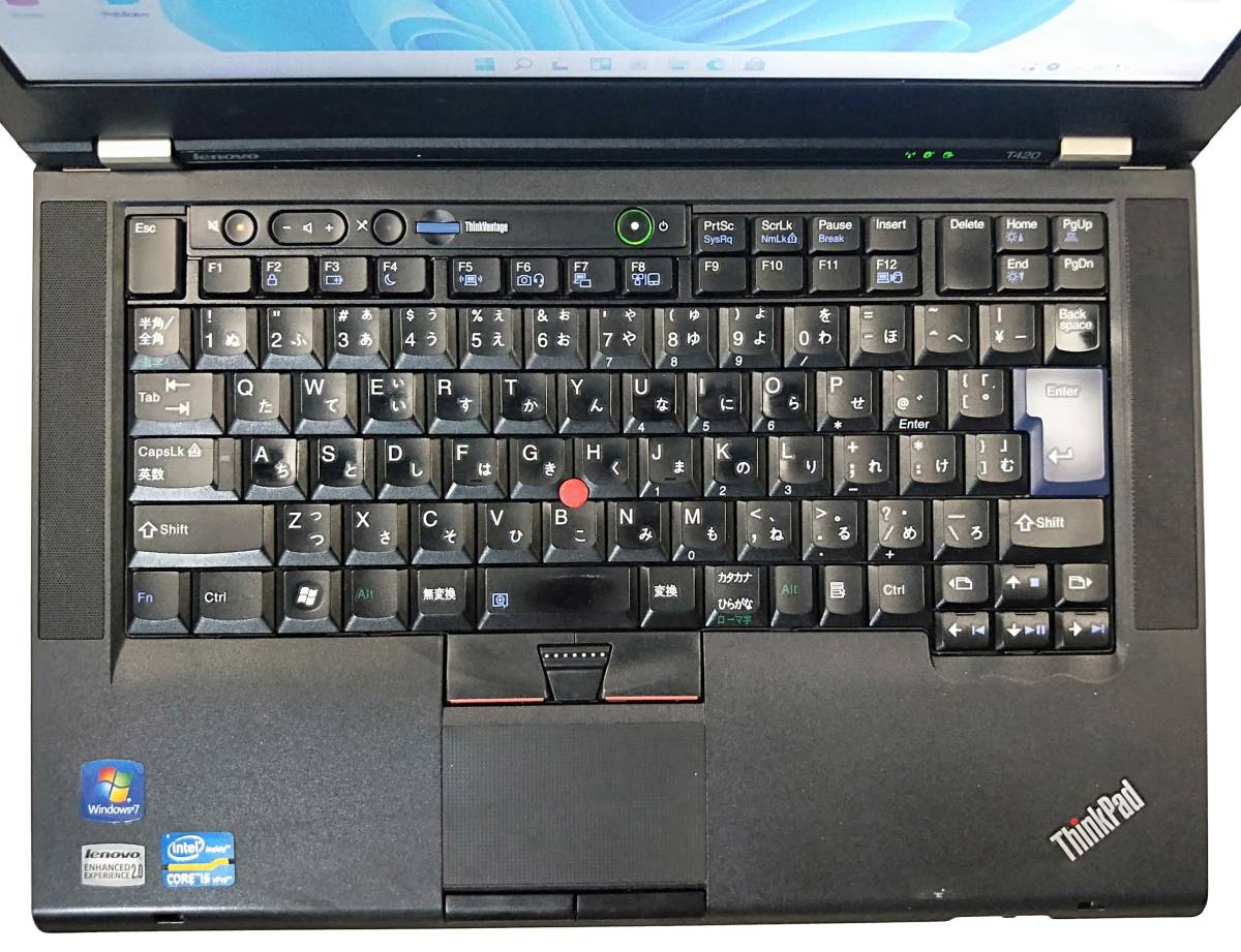 ★【驚速 LENOVO T420 i5-2520M 2.50GHz x4+6GB+SSD120GB 14インチノートPC】Win11+Office2021/USB3.0/HDMI■D082804_画像2