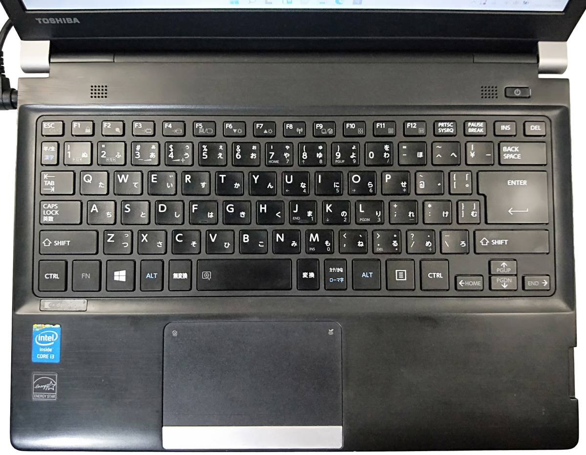 ★【驚速 TOSHIBA R734/M i3-4100M 2.5GHz x4+4GB+SSD120GB 13.3インチノートPC】Win11+Office2021/USB3.0/HDMI■D090923の画像2