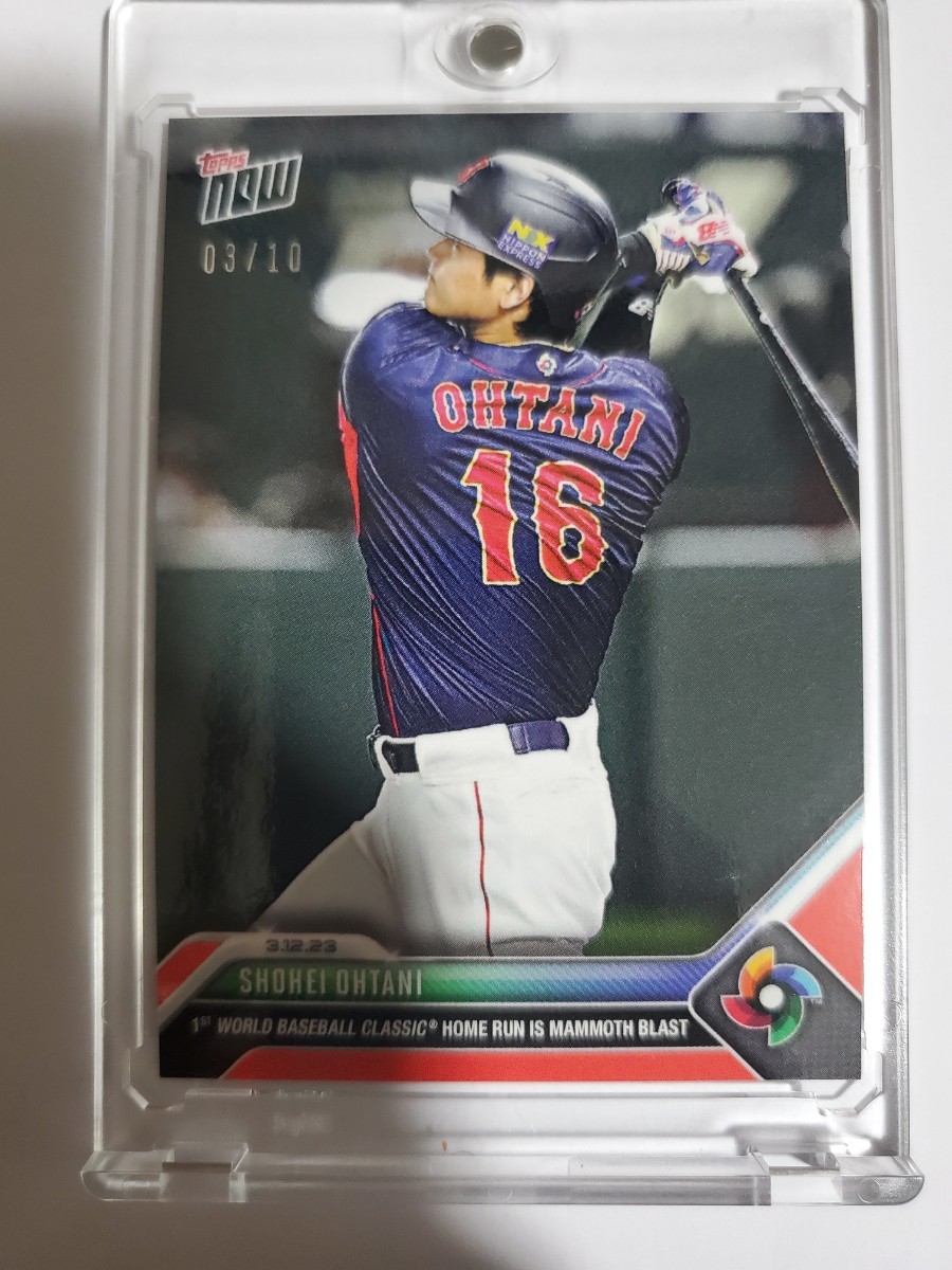 1円スタート wbc-26 2023 Topps Now WBC 大谷翔平 10シリ 侍ジャパン