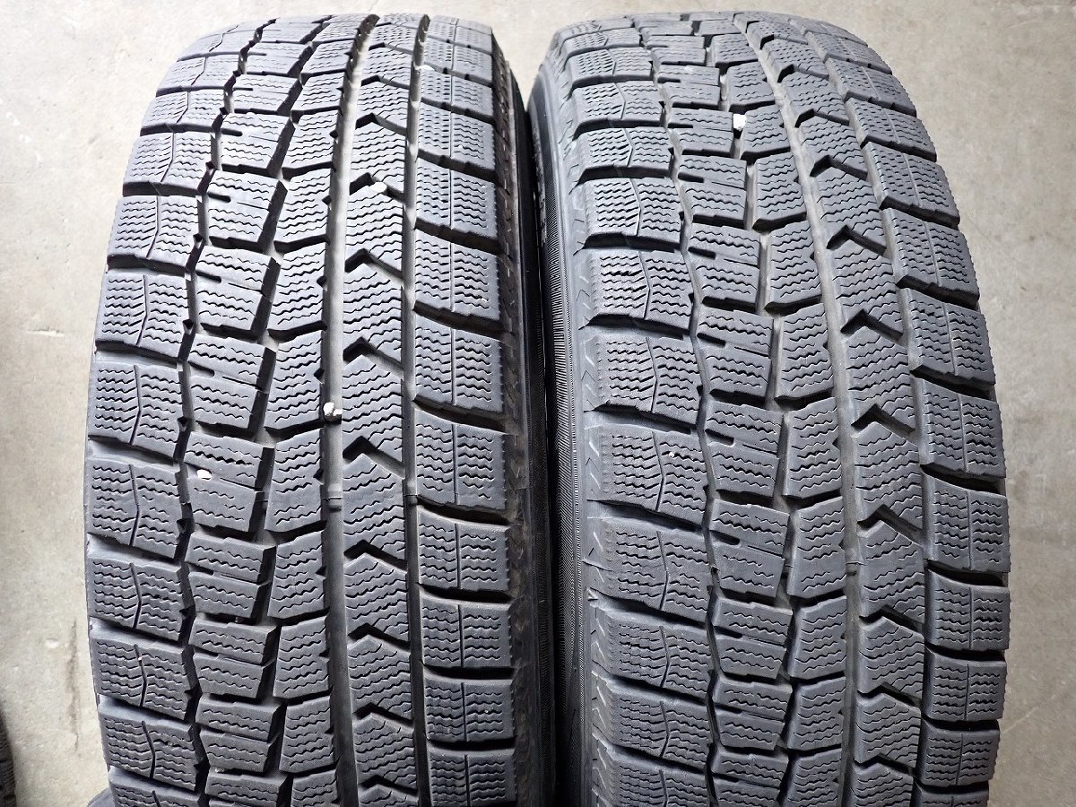 YS0802【送料無料195/60R16】ニッサン純正 セレナ純正 ダンロップ 中古スタッドレスアルミセット ▼16×6.5J 114.3/5H ET40▼_画像3