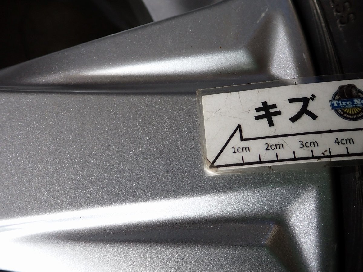 YS0996【送料無料215/65R16】トヨタ純正 アルファード ヴェルファイアなど 2020年製 中古夏タイヤセット●16×6.5J 114.3/5H ET33●_画像7