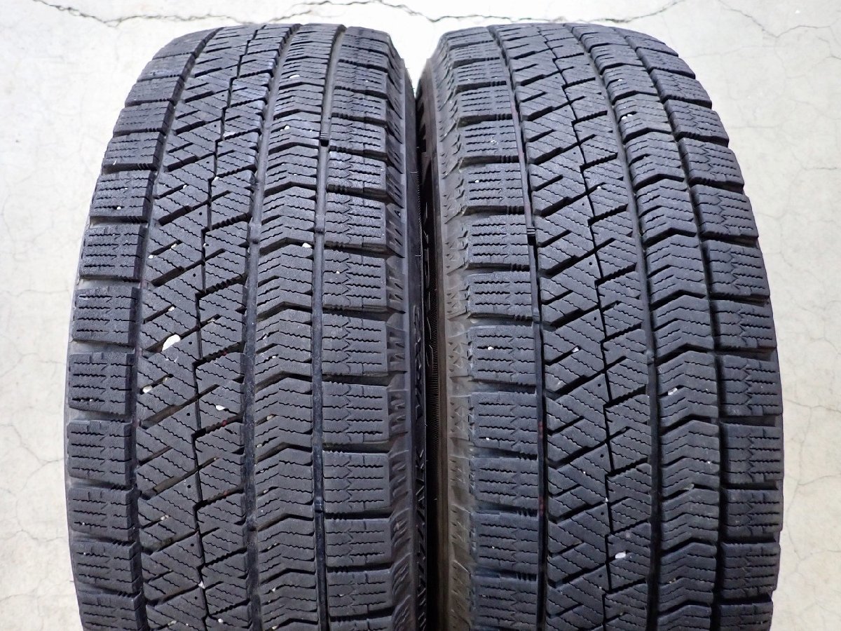 YS1356【送料無料175/65R15】wedsアルミ アクア フィット スイフトなどへ 中古スタッドレスセット ■15×5.5J 100/4H ET42■_画像3