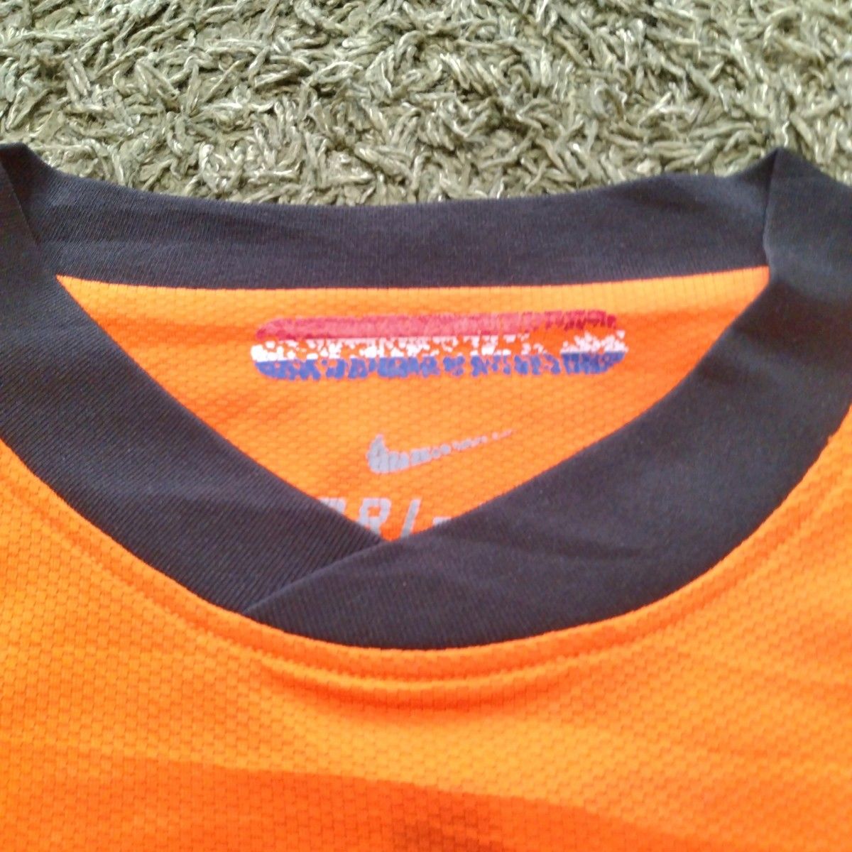 NIKE　ナイキ　オランダ代表　2010シーズン　ユニフォーム KNVB　エムブレム　サッカーゲームシャツ