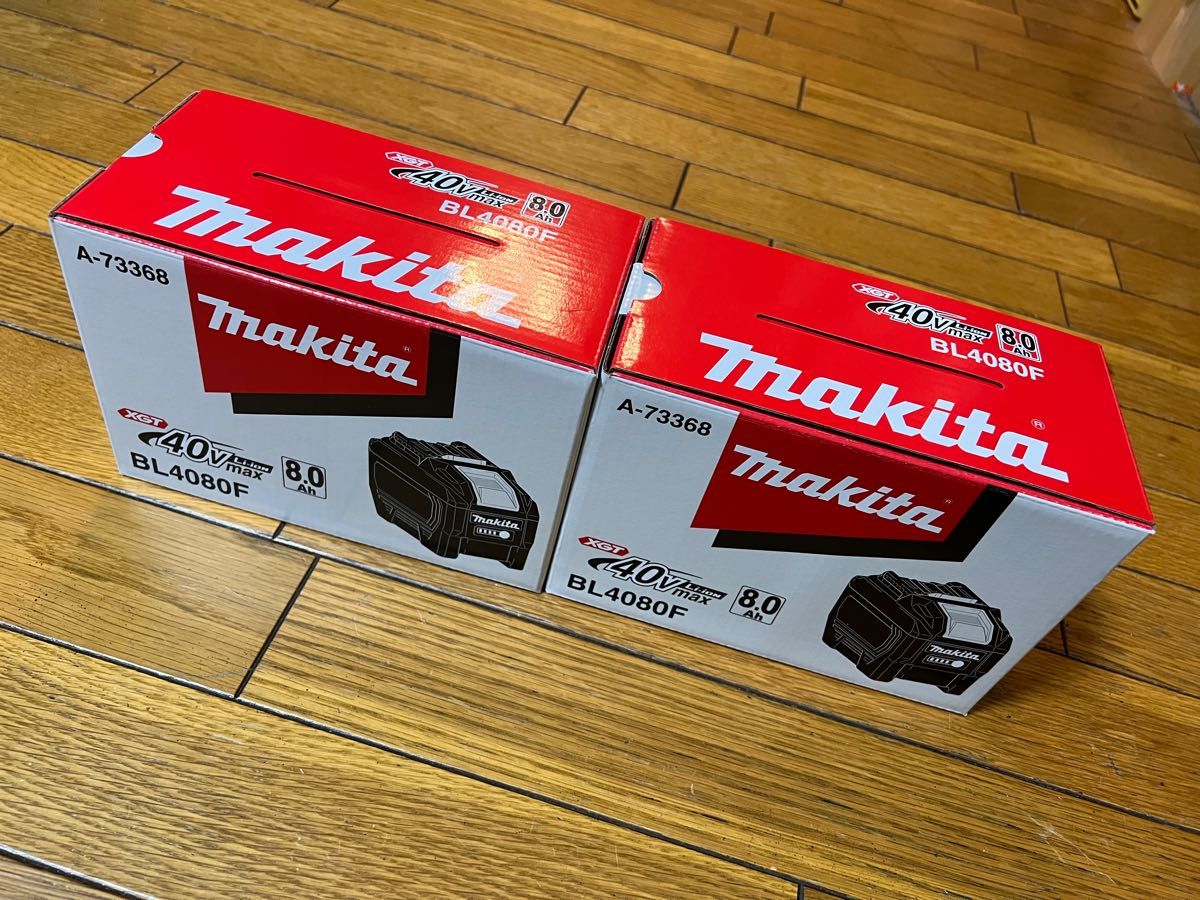 マキタ　バッテリー　BL4080F 2個セット　新品　未使用