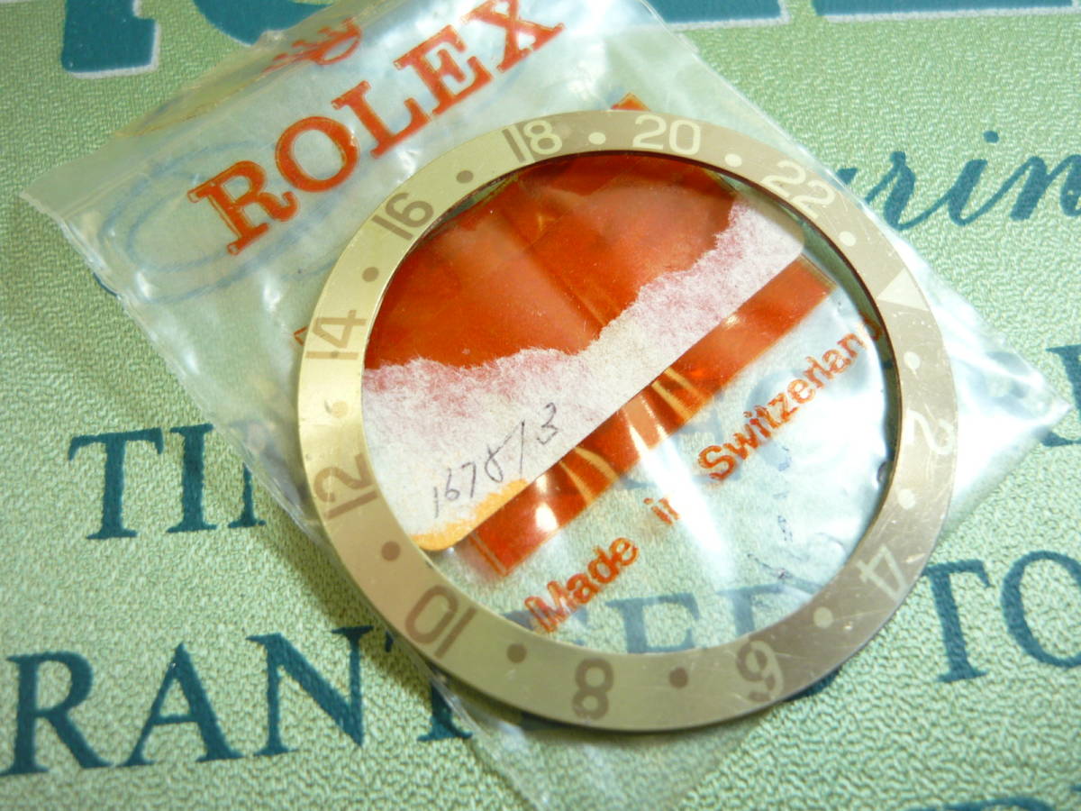 新品本物】 ROLEX 1960-70年代？/ GMTマスター ） 退色・ジャンク出品