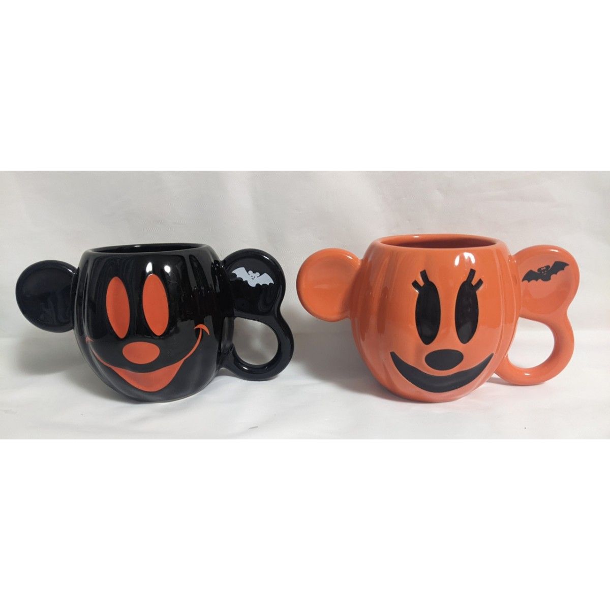 マグカップ ハロウィン ディズニー Disney ミッキー ミニー  Halloween かぼちゃ  セット 