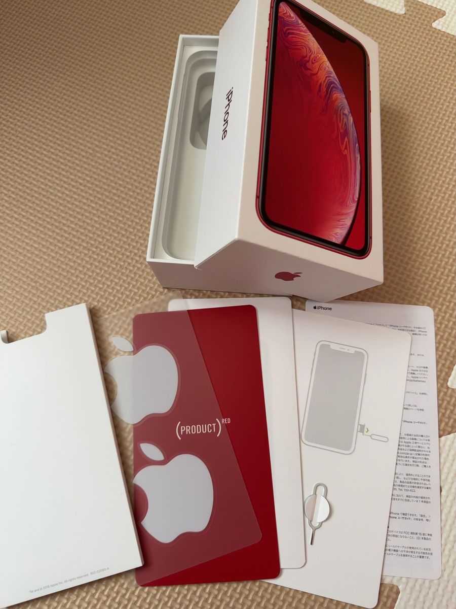 iPhone iPhone XR Apple SIMフリー レッド RED 64GB｜Yahoo!フリマ（旧