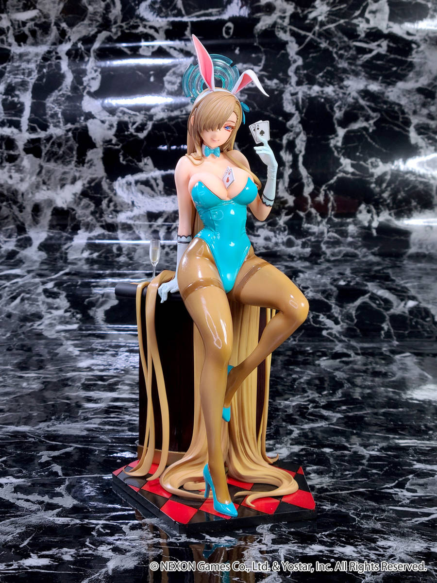 一之瀬アスナ バニーガールver 1/6 softcream ブルーアーカイブ -Blue Archive- ガレージキット 未塗装・未組立 ガレキ トレフェス TFO