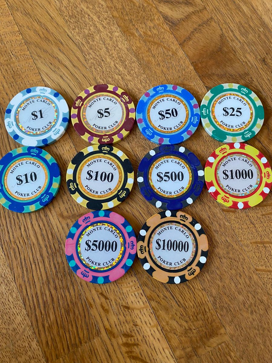 早い者勝ち　５０枚　3500円　ポーカーチップ 各5枚セットボールマーカー カジノチップ JGA