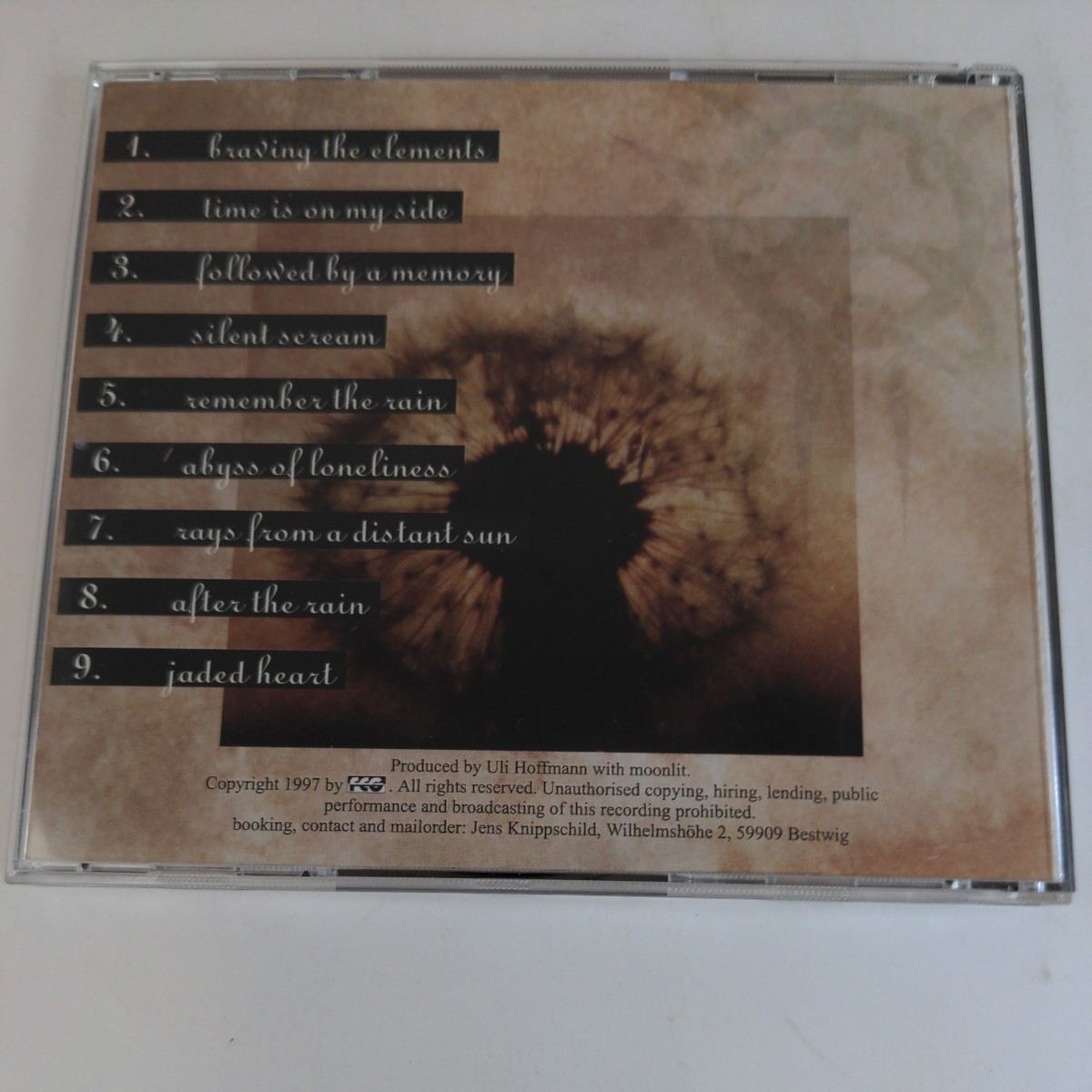 MOONLIT　Germany　プログレッシブ・フォークメタル　ヘヴィメタル　Folk Heavy Metal　輸入盤CD_画像6