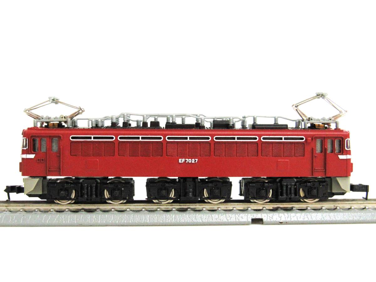 Nゲージ カトー KATO 301 EF70 EF7027 電気機関車 関水金属 国鉄 鉄道模型 趣味 動作未確認 kd_画像2