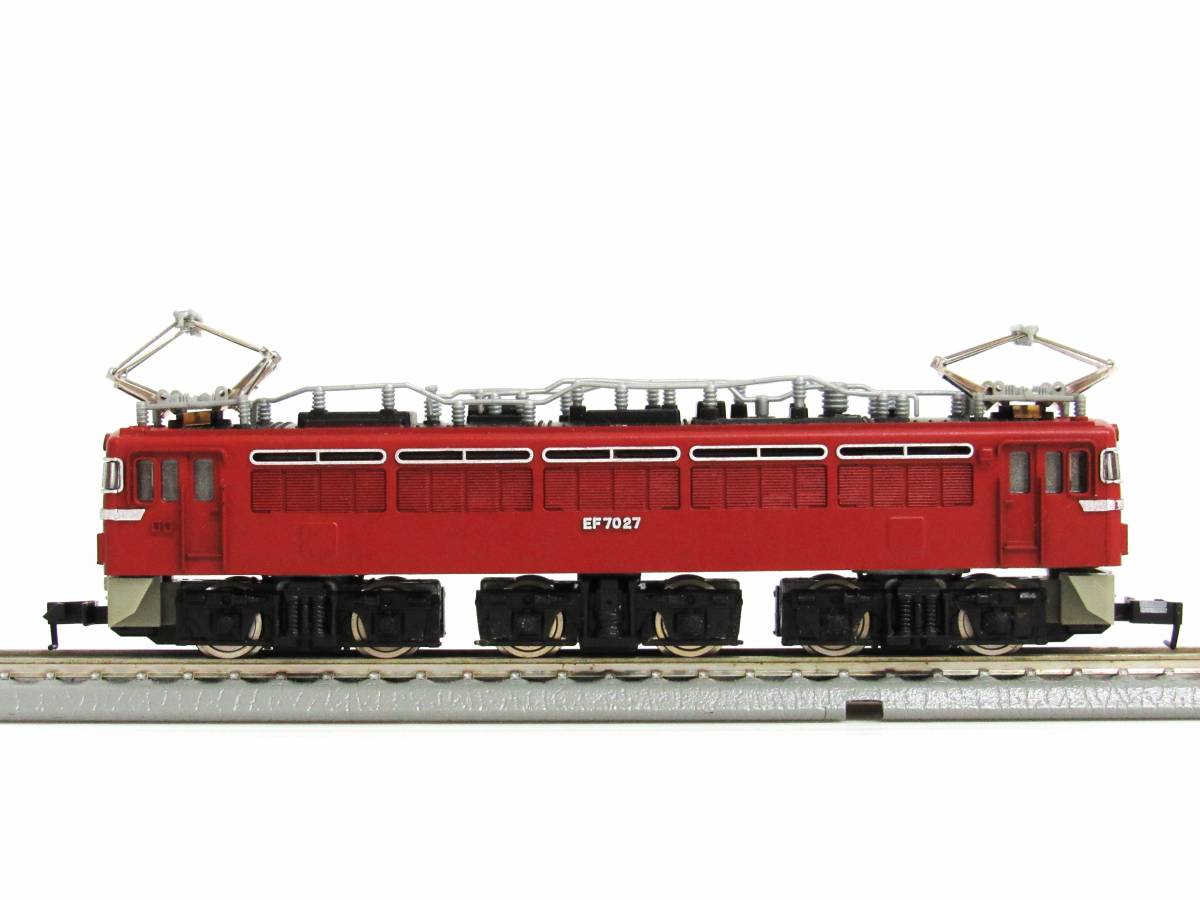 Nゲージ カトー KATO 301 EF70 EF7027 電気機関車 関水金属 国鉄 鉄道模型 趣味 動作未確認 kd_画像4