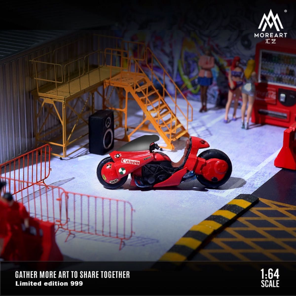 Time micro more art 1/64 AKIRA バイクフィギュア｜Yahoo