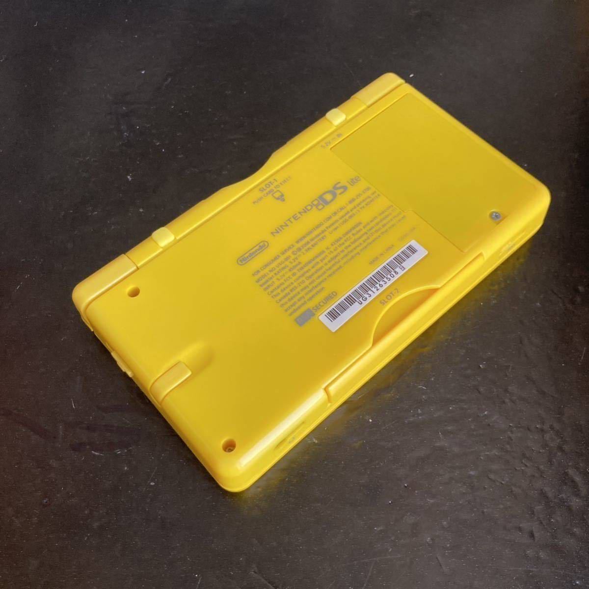 ニンテンドー DS Lite ピカチュウエディション 本体 完動品 付属 ニンテンドー DS Lite ピカチュウエディション 本体 完動品 付属