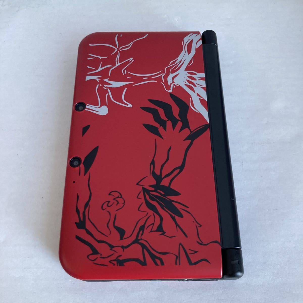 3DS LL 本体 ポケットモンスター ゼルネアス イベルタル レッド 3DS LL 本体 ポケットモンスター ゼルネアス イベルタル レッド