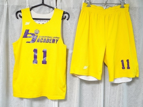 Редкий NAS Sports Club Basketball Japan Academy Basketball Обратимая униформа № 11 SS Size