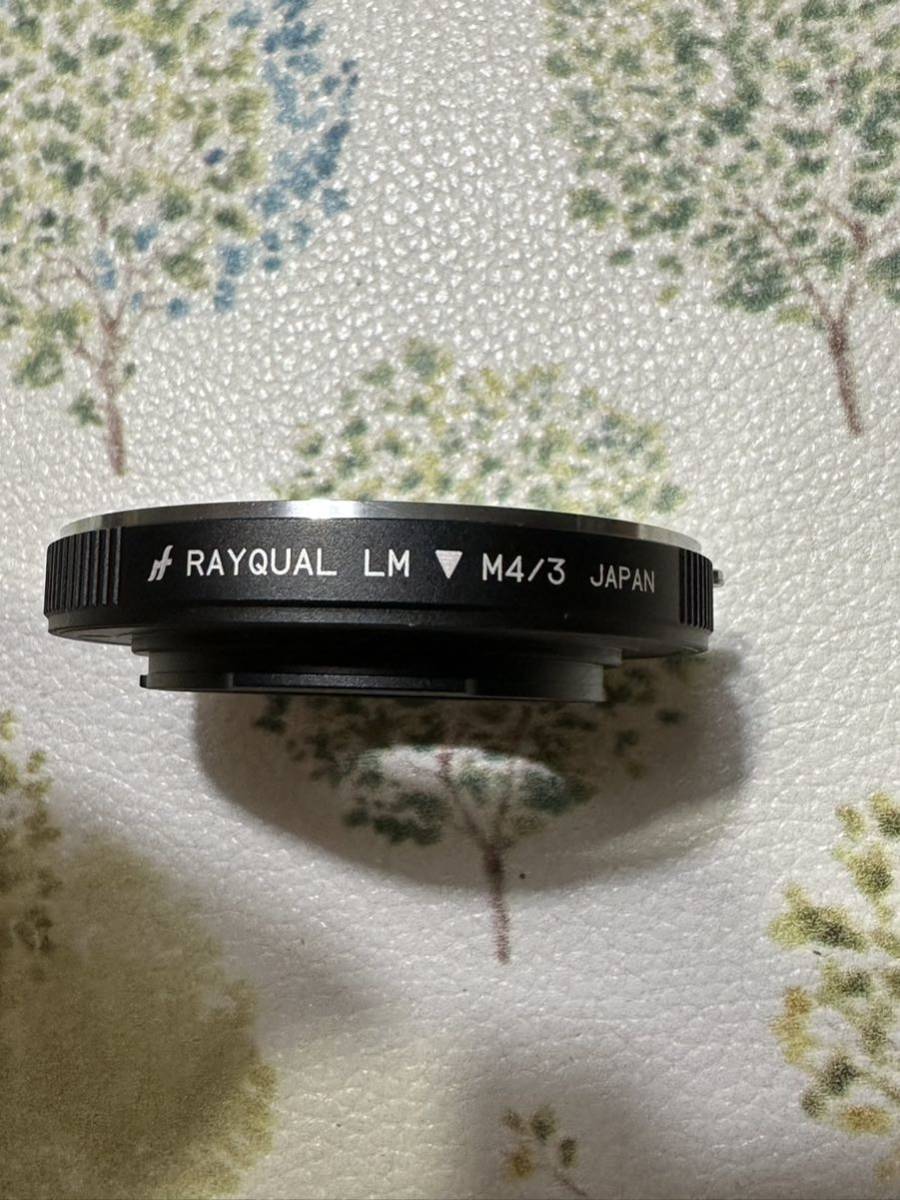 Rayqualアダプター Leica Mレンズ-マイクロフォーサーズボディー-