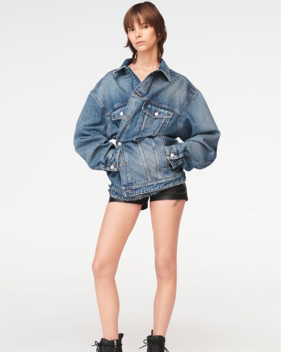ZARA×STEVEN MEISEL デニムジャケット M|Yahoo!フリマ(旧 ZARA×STEVEN MEISEL デニムジャケット M|Yahoo!フリマ(旧