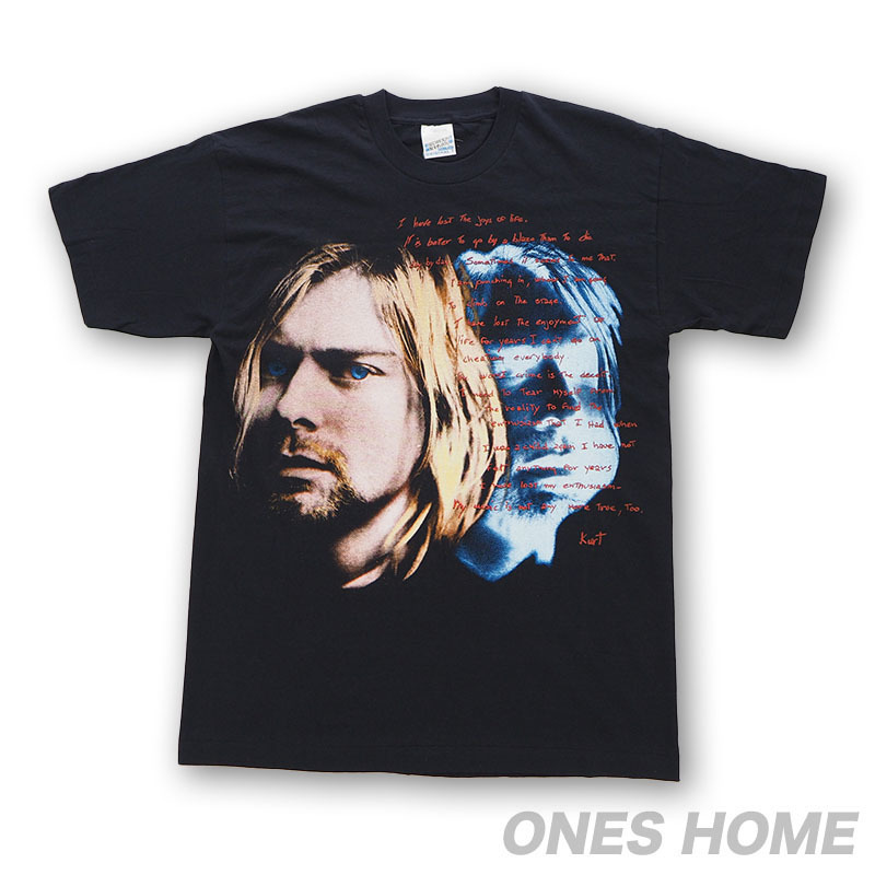 90s KURT COBAIN Tシャツ NIRVANA カートコバーン-