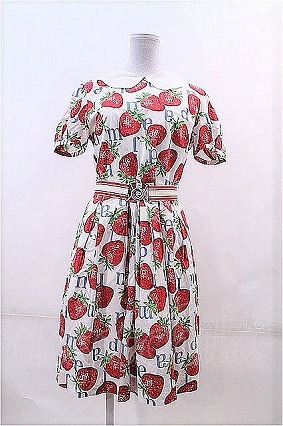 最も優遇 Jane Marple Strawberry Meets Logoワンピース 23-02-13-041i