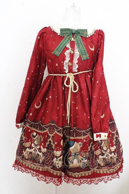 国内配送】 Angelic Pretty 23-08-23-003o-1-OP-AP-L-IG-OS Bear