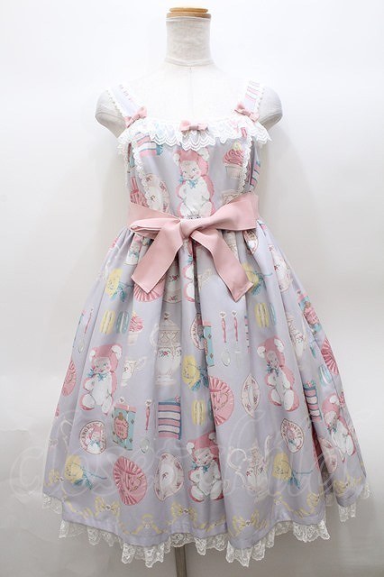 2022セール Angelic Pretty Doll's Tea Partyジャンパースカート 23-08