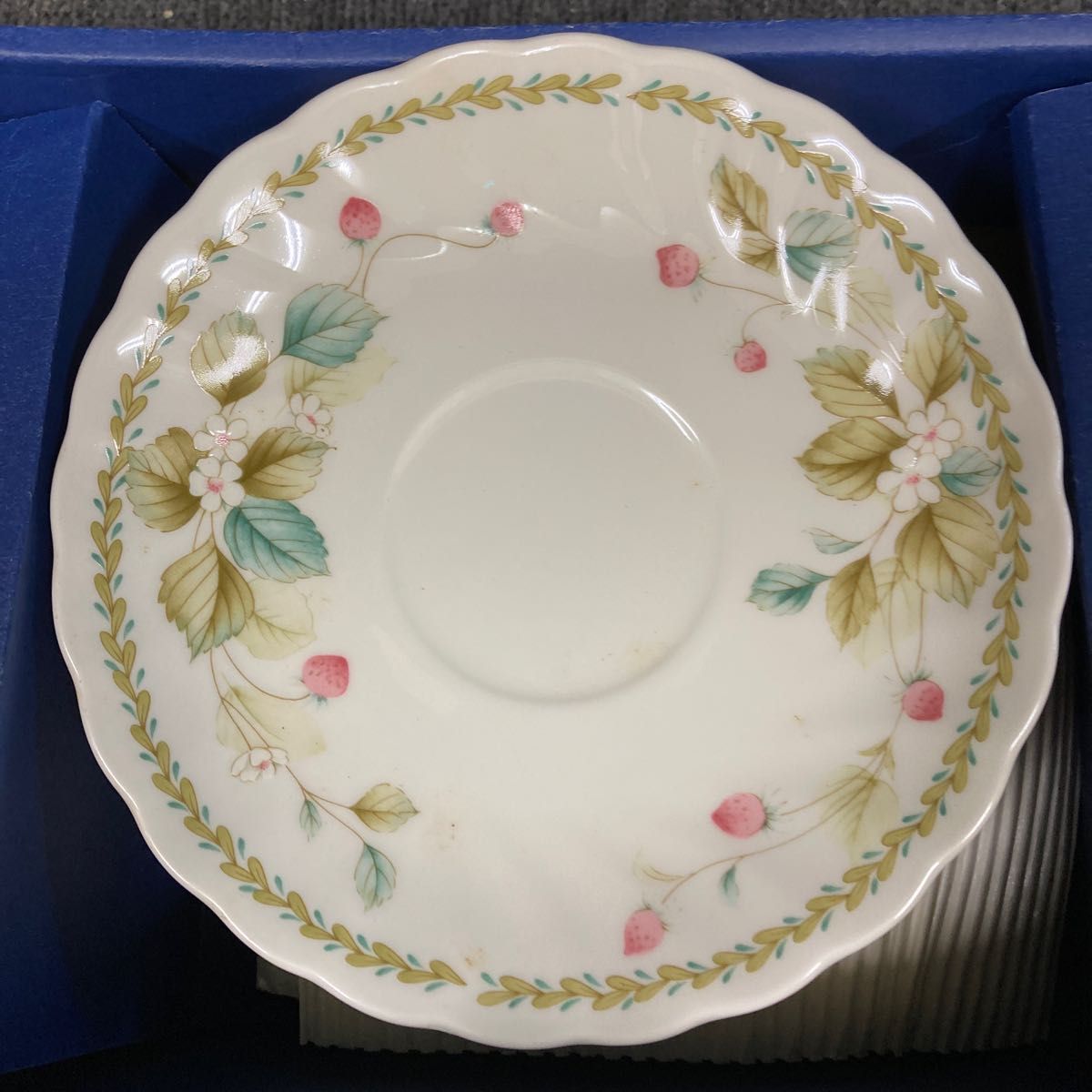 nitto pottery Japan 未使用　コーヒーカップ　ソーサー　5客　花柄 レトロ