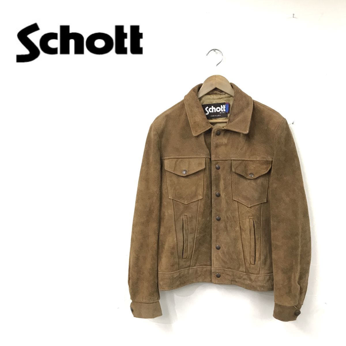 無料配達 レザージャケット ショット Schott K1860-M◇USA製