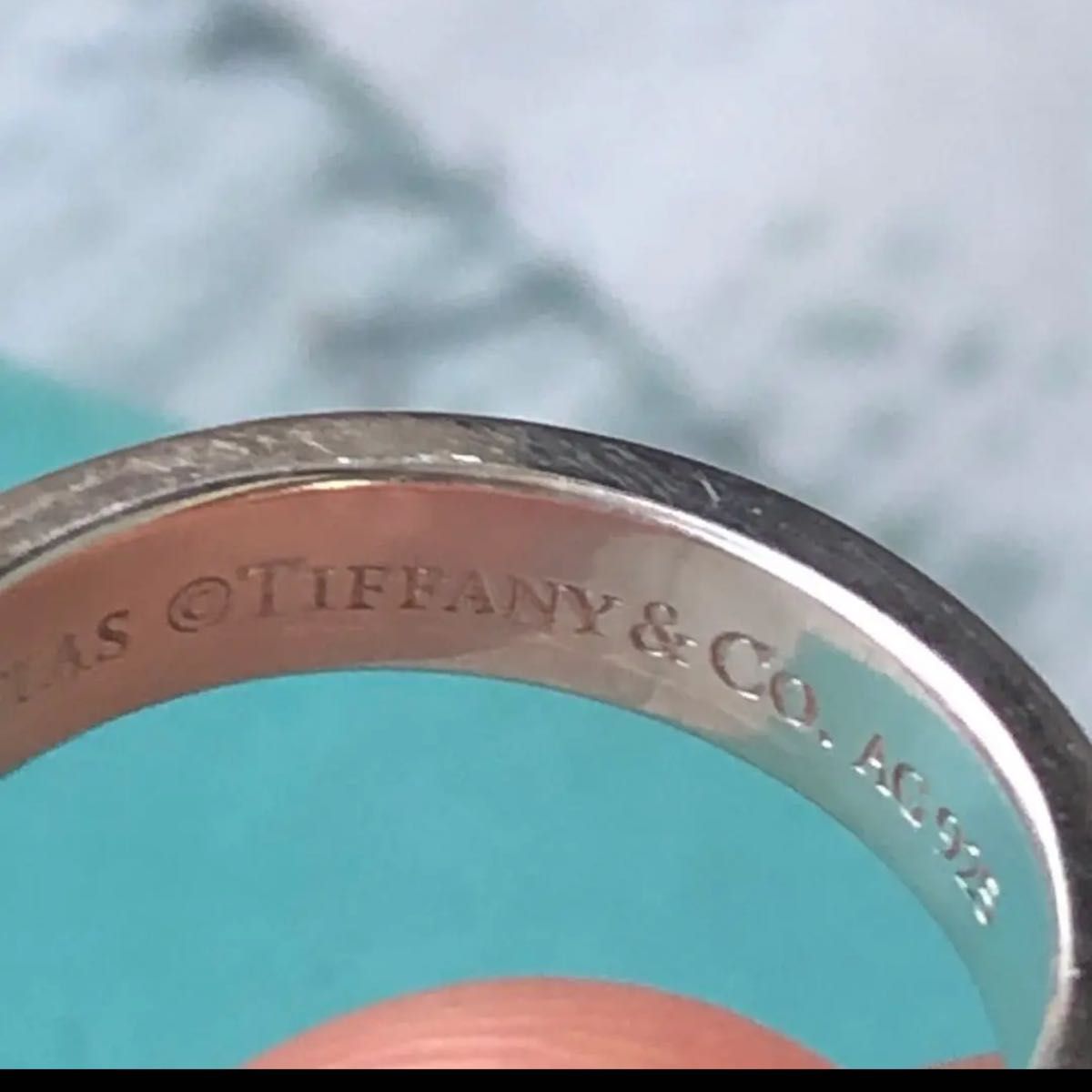 ティファニーアトラスリング　指輪　9.5~10号　AG925