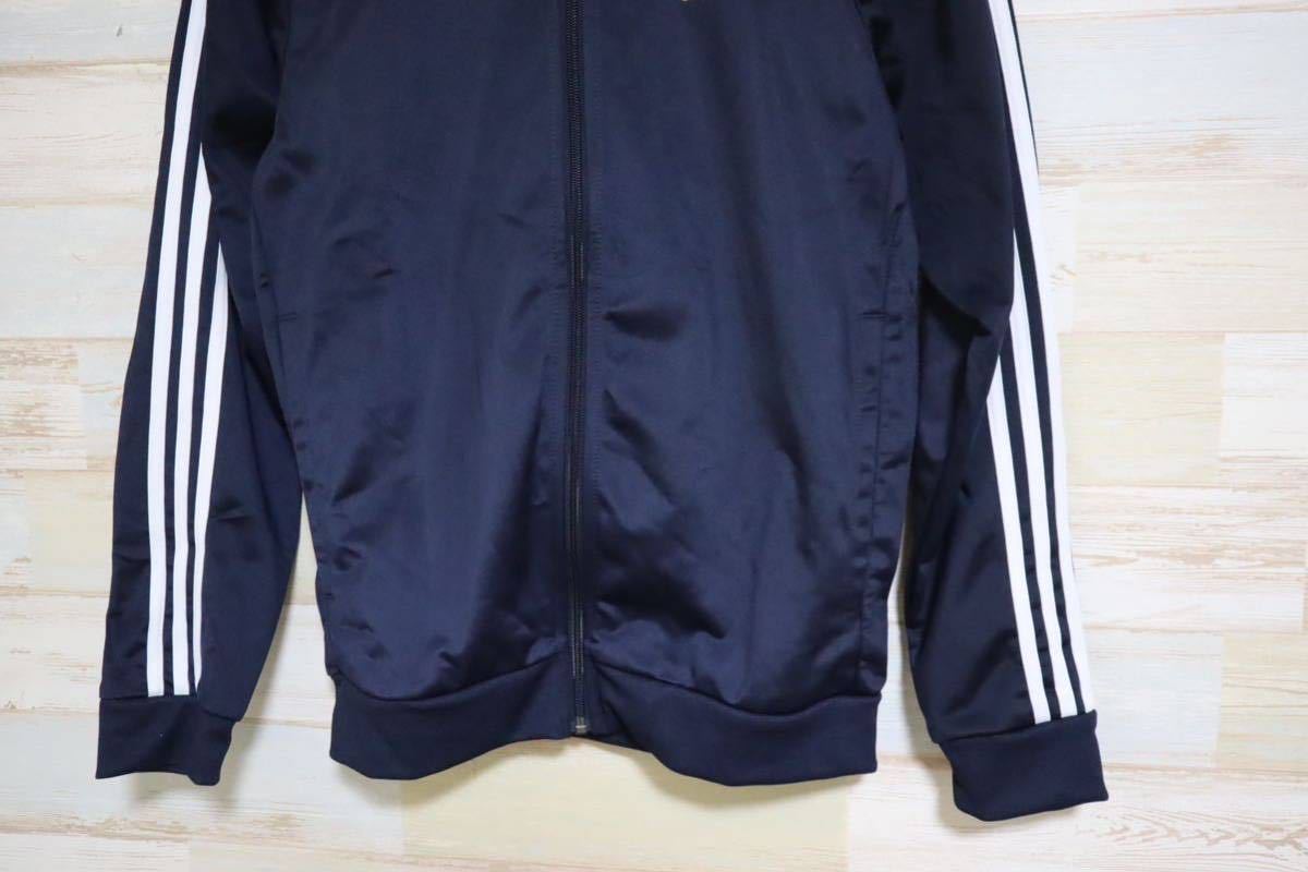 新品 定価8789円　Mサイズ adidas アディダス　メンズ　M CORE 3ストライプス トリコットトラックスーツ ジャージ　上下セット　ネイビー_画像5