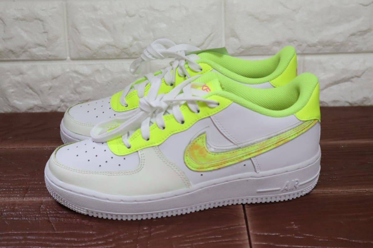 新品 24 5㎝ ナイキ NIKE Air Force 1 LV8 GS エアフォース１ ホワイト