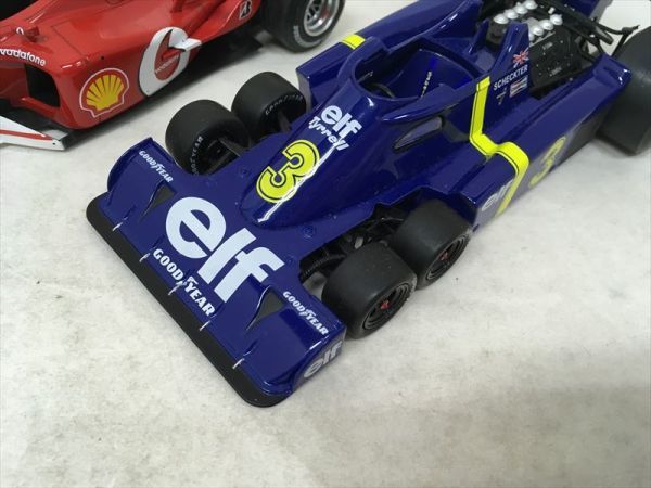 ★1/24 フェラーリ F2002 ティレル/TYRRELL P34 1/24 F1 ミニカー 2個セット まとめて [AQ]_画像5