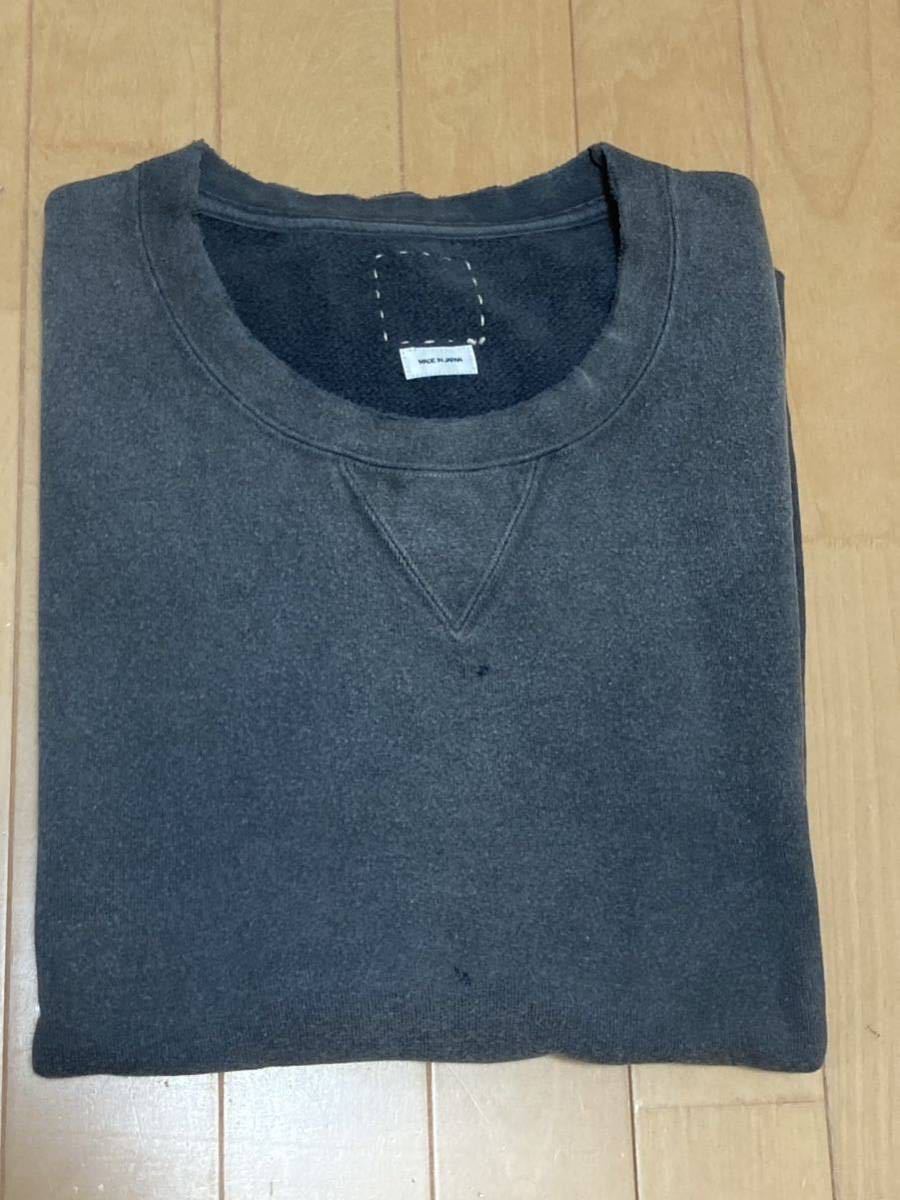 2023AW完売visvim MONDO SWEAT S/L CRASH Black サイズ3 2023AW完売visvim MONDO SWEAT S/L CRASH Black サイズ3