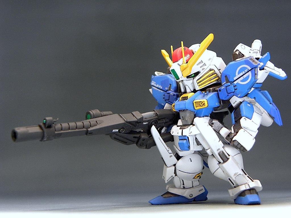 ガンダムコンバージ 改造リペイント Sガンダム FW GUNDAM CONVERGE