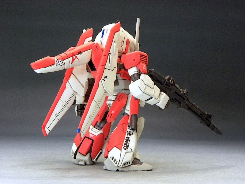 ガンダムコンバージ 改造リペイント Zプラス(テスト機イメージカラー