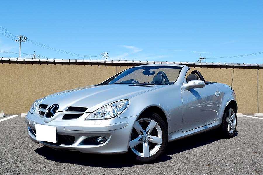  real running little 47000km Mercedes Benz SLK280 open sport va rio roof excellent! "Yanase" record great number have certainly present car verification how??