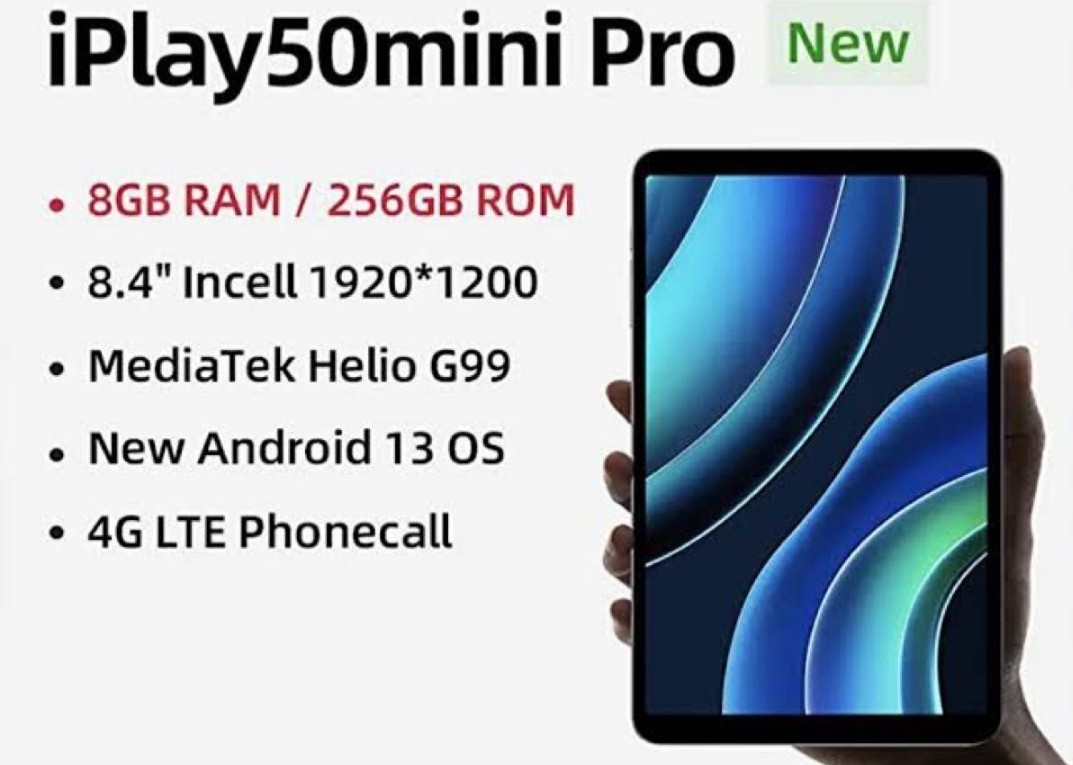 新品未使用 alldocube iplay 50 mini pro Helio G99 Ram 8GB/Rom 256GB