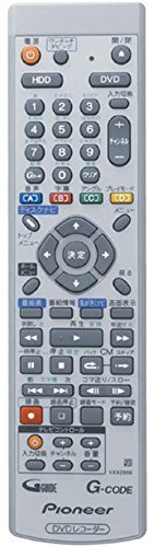 パイオニア DVDレコーダーリモコン VXX2965(中古品)　(shin_画像1