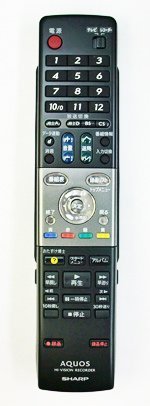 (中古品)シャープ DVD DV-ACW72、DV-ACW75、DV-ACW80用リモコン送信機 0046380187　(shin_画像1