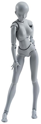 S.H.フィギュアーツ ボディちゃん DX SET(Gray Color Ver.) 約135mm ABS&PVC製 可動フィギュア(中古品)　(shin_画像1