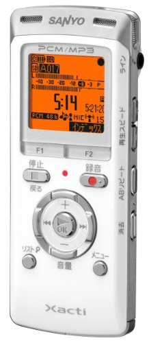 【品】 SANYO ICレコーダー ICR-PS401RM(W)　(shin