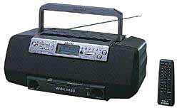 【 良品】 SONY CFD-W57 CDラジオカセットコーダー　(shin