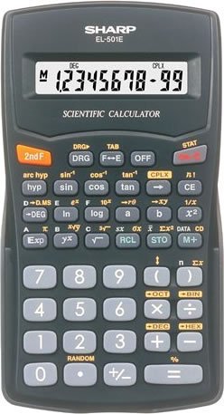  sharp pitagolas standard scientific calculator measurement . examination * land and house examiner examination correspondence 68. number * function 10 column EL-501E-X( secondhand goods ) (shin