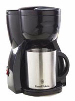 Russell Hobbs パーソナルコーヒーメーカー ダブルステンレスマグつき 10973JP(中古 未使用品)　(shin_画像1