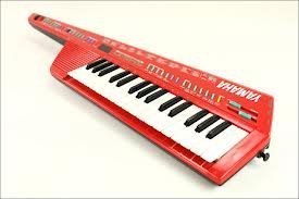 YAMAHA SHS 10 Red Music Keyboard 　ショルダー キーボード　ヤマハ(中古品)　(shin