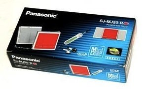 (中古品)Panasonic パナソニック ポータブルＭＤプレーヤー SJ-MJ50-R　(shin_画像1