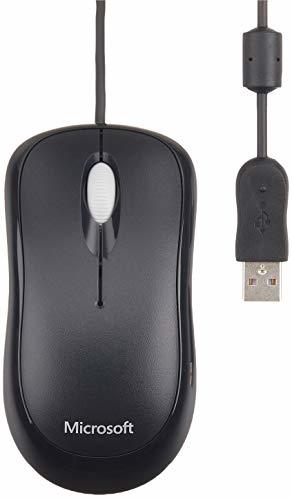 マイクロソフト マウス 有線/USB接続 Basic Optical Mouse Mac/Windows/Android セサミブ(中古品)　(shin_画像1