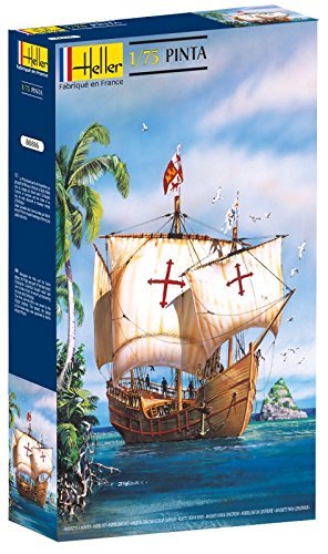 Pinta Sailing Ship 1/75 Heller(中古品)　(shin_画像1
