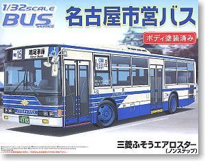 1/32 バスシリーズ　5　名古屋市営バス 　（三菱ふそうエアロスター ノンステップ）　絶版(中古品)　(shin_画像1